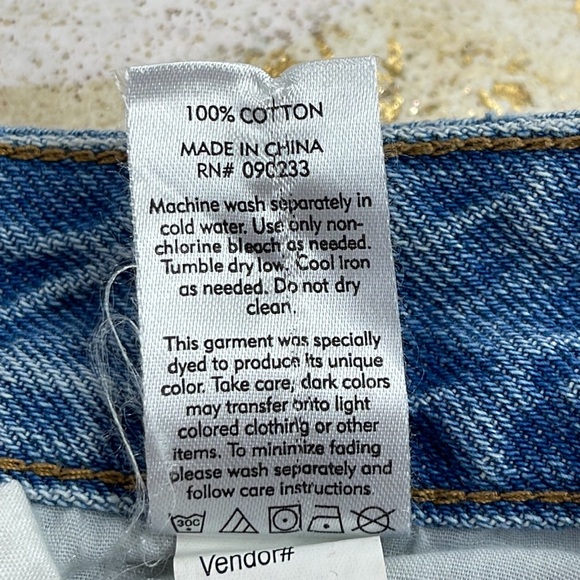 Pacsun Mom Jean destroyed distressed jeans 25 - Picture 8 of 8